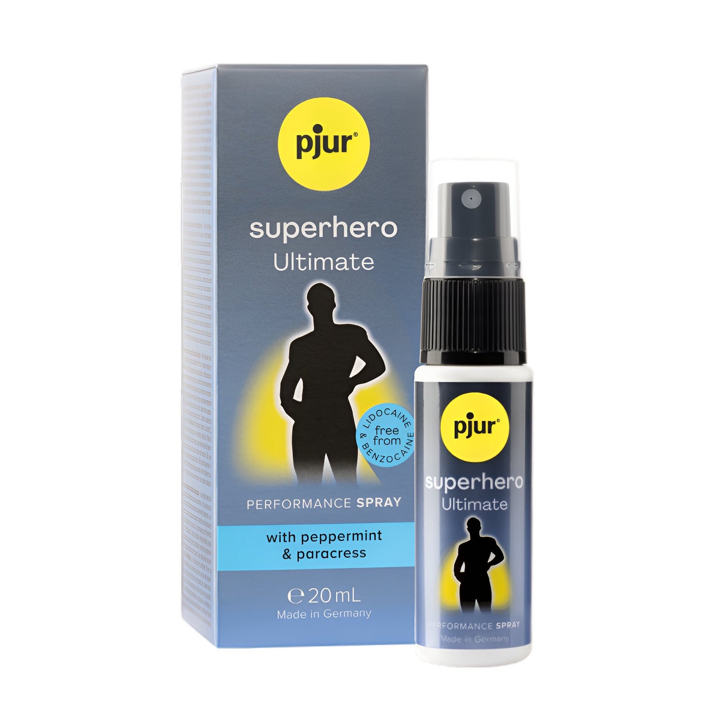 Spray retardante Superhero Ultimate Delay de 20 ml