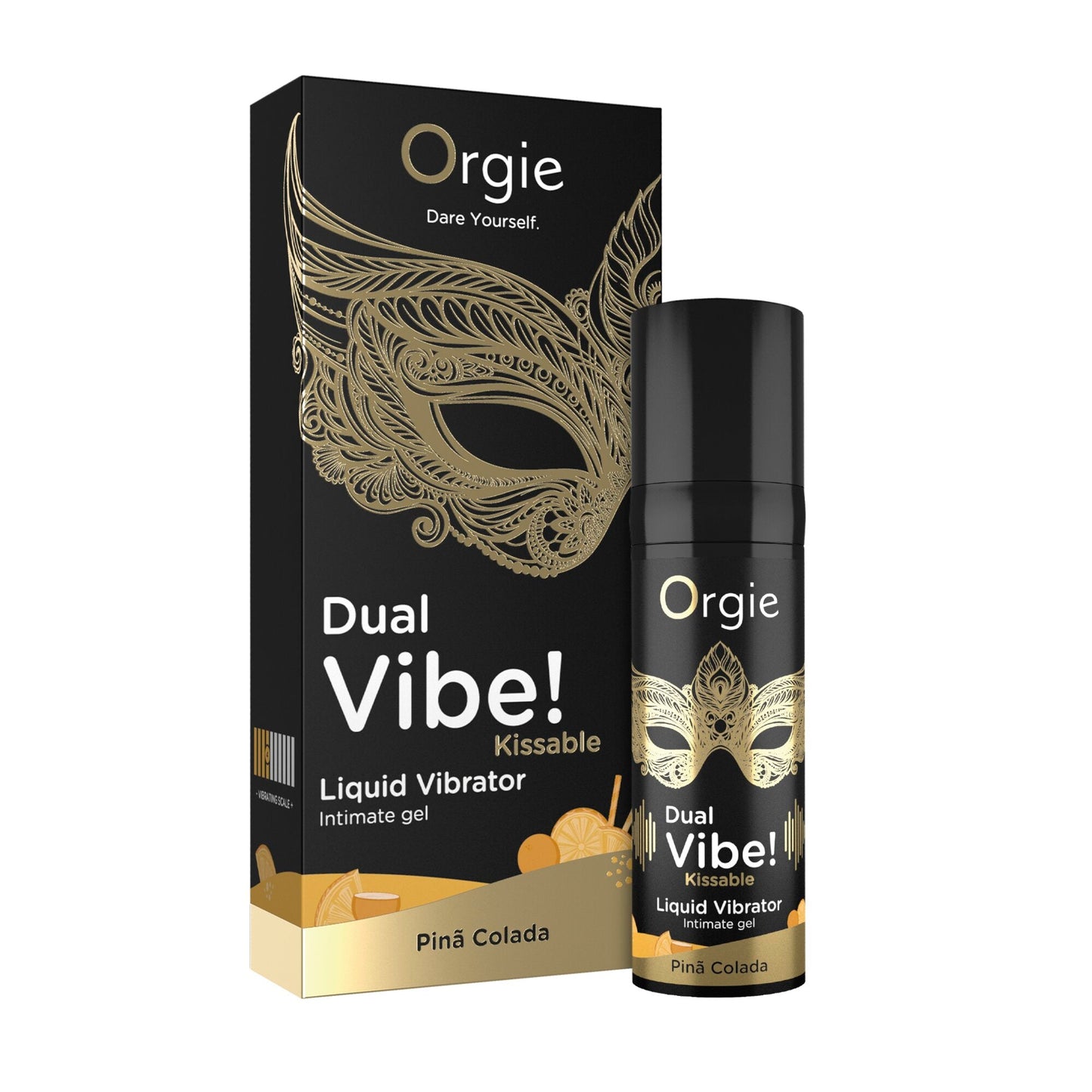 Vibromasseur liquide Dual Vibe Pina Colada 15 ml