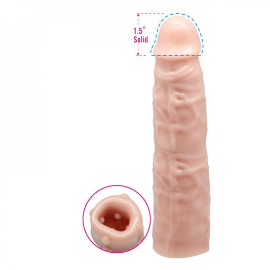 Funda y extensión para pene Hungry Fang de 15 cm