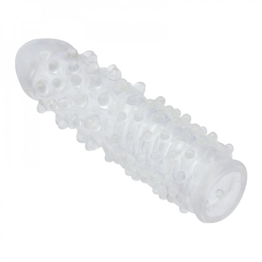 Funda y extensión de pene más 16,5 cm