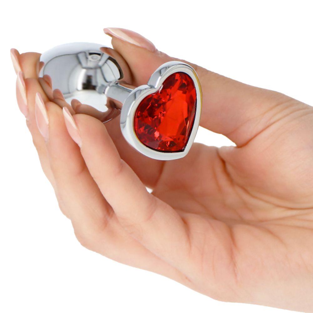 Plug Anale Heart Ø 2,5 cm