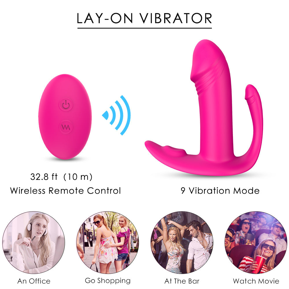 Vibrador de doble estimulación Up To Heaven