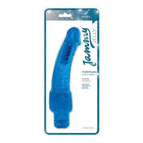 Vibrador realista Puzzling Glitter 24 cm