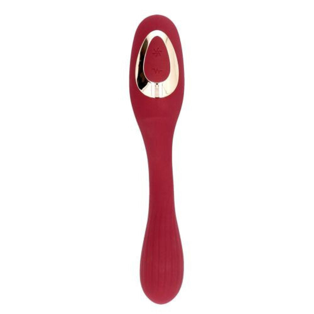 Succionador de clítoris con forma roja
