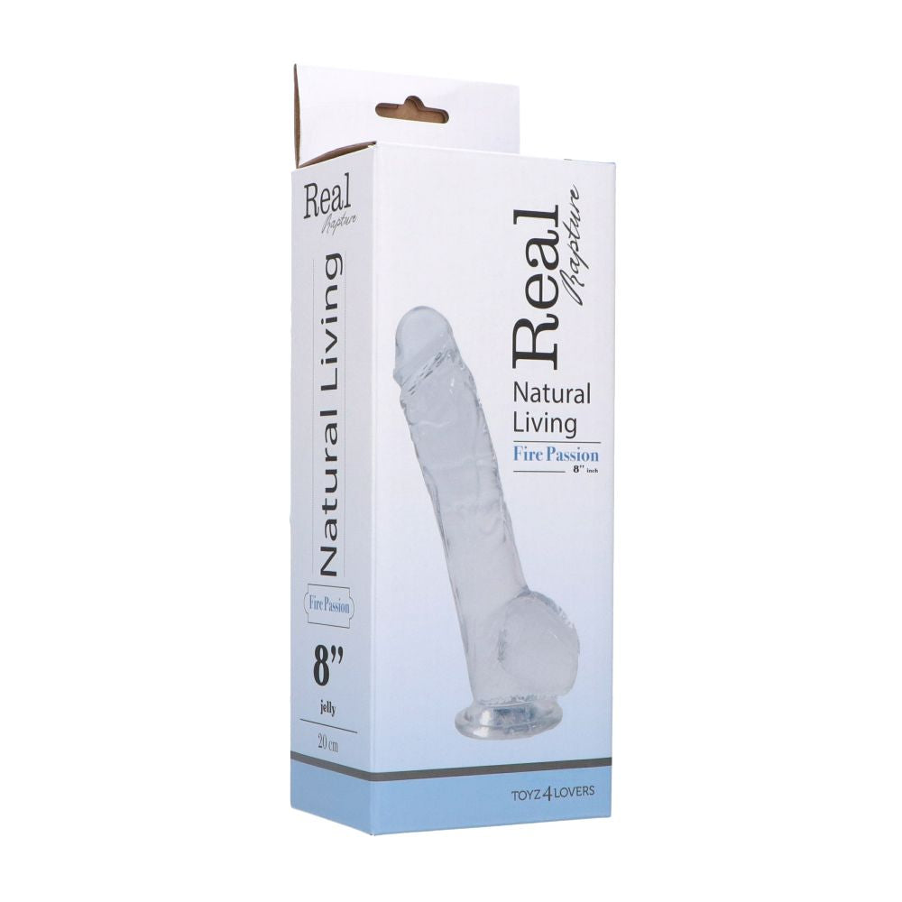 Dildo realista Flawless Clear Ball 19 cm