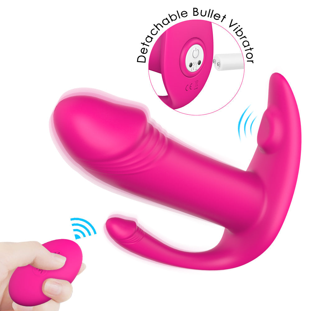 Vibrador de doble estimulación Up To Heaven