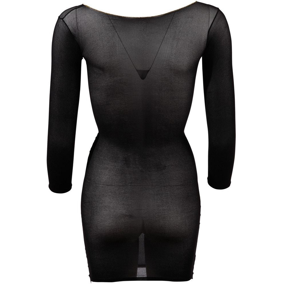 Mini vestido negro sexy de ensueño