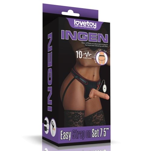 Gode ceinture Passion 20 cm