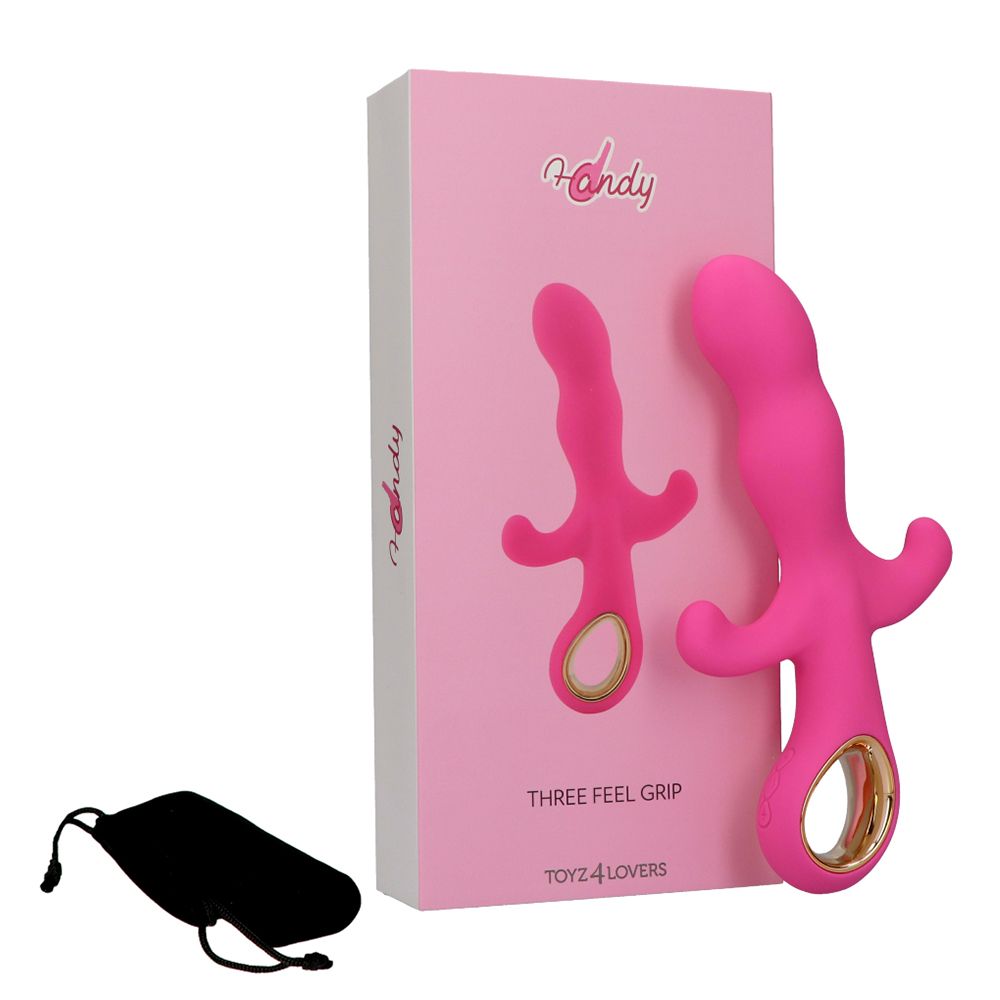 Vibrador de doble estimulación Three Feel