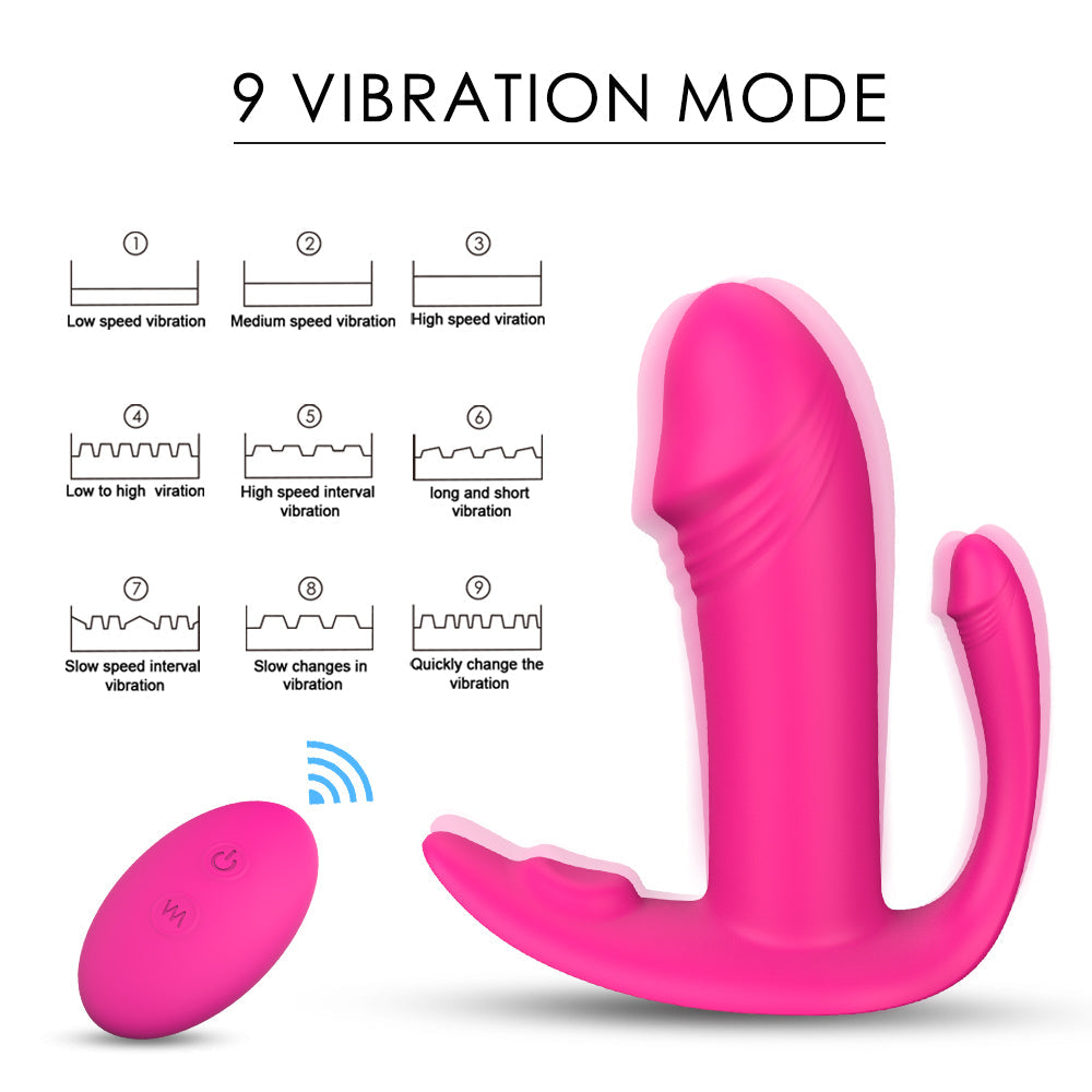 Vibrador de doble estimulación Up To Heaven
