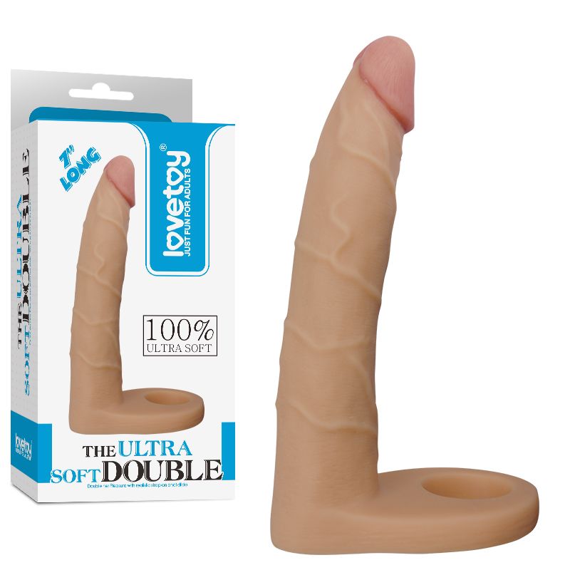 Strap On Ultra Soft Double 18 cm