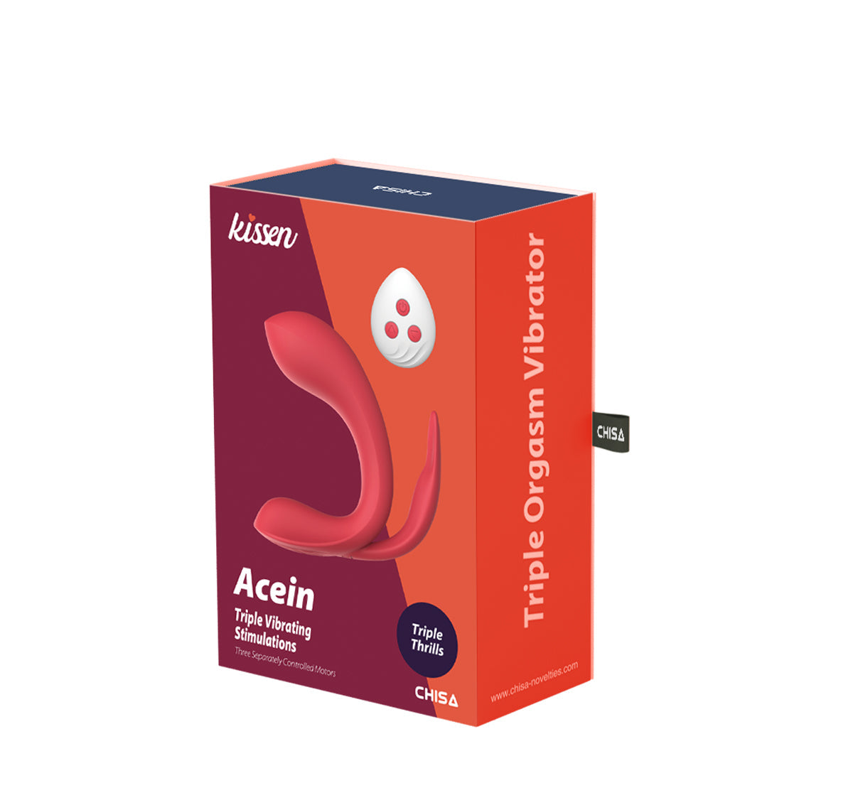 Vibrador de doble estimulación Acein