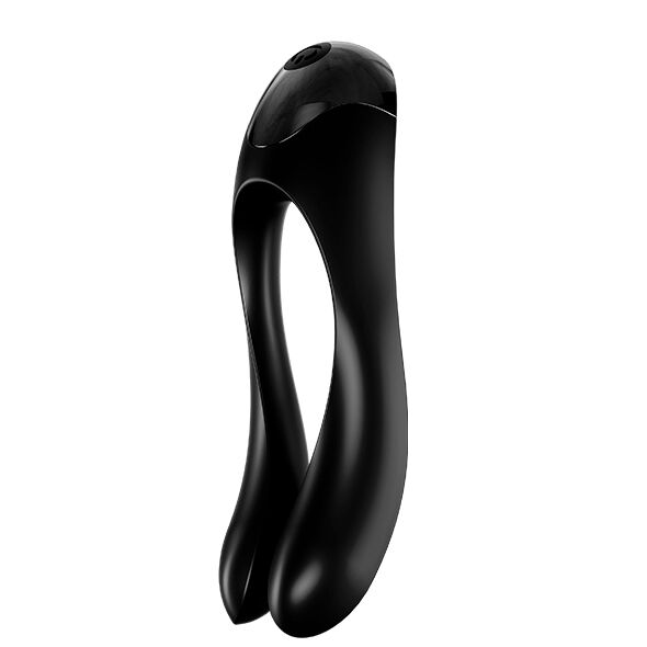 Vibratore clitoride Satisfyer Candy cane nero