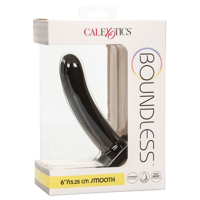 Dildo Calexotics boundless 15,3 cm nero liscio
