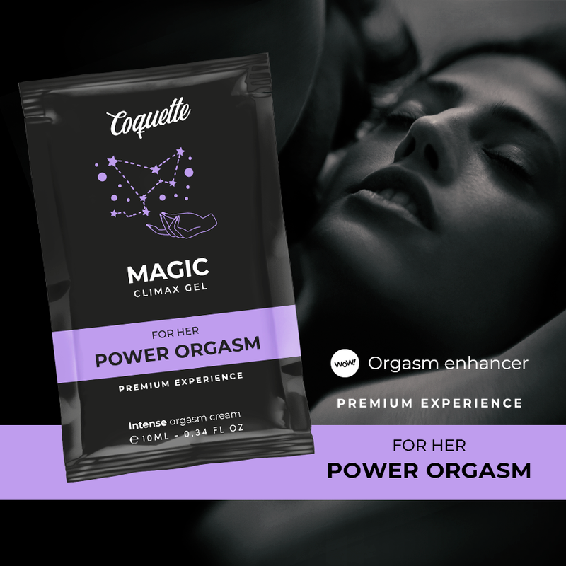 Coquette magic climax gel per il suo orgasmo enhancer 10 ml