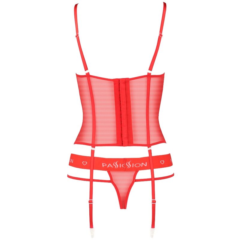 Corsetto passion kyouka - rosso l / xl