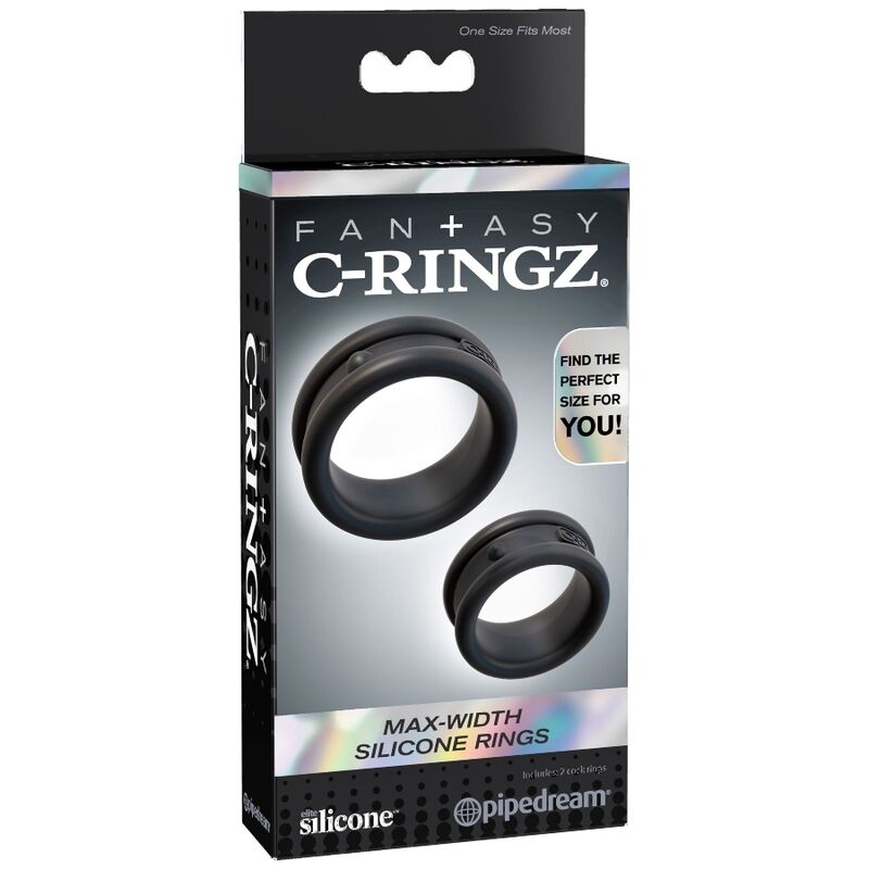 FANTASY C-RINGZ - ANNEAUX EN SILICONE MAX / LARGEUR