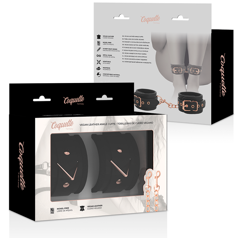 Coquette fantasy ankle cuffs