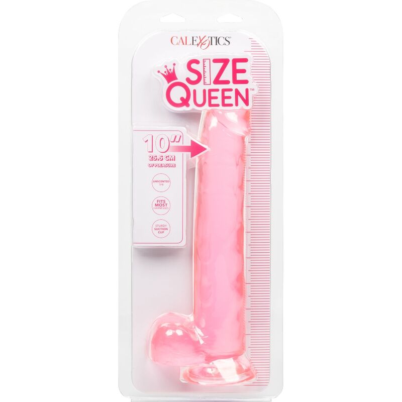Dildo reine tailles calex - rose 25,5 cm