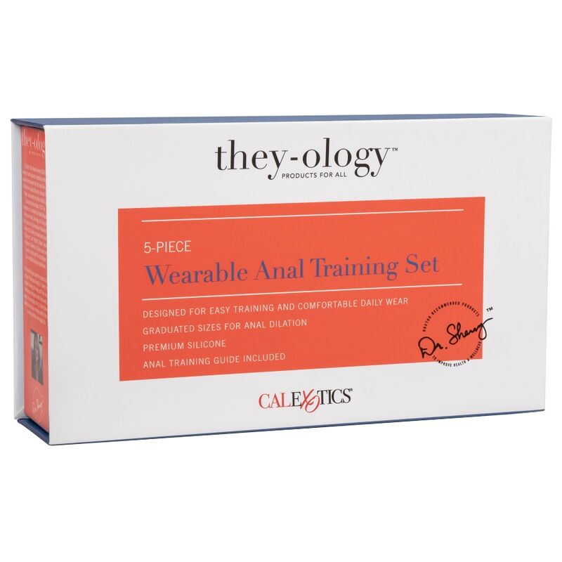Anal toys Calex Tanal training set 5 pezzi Blu