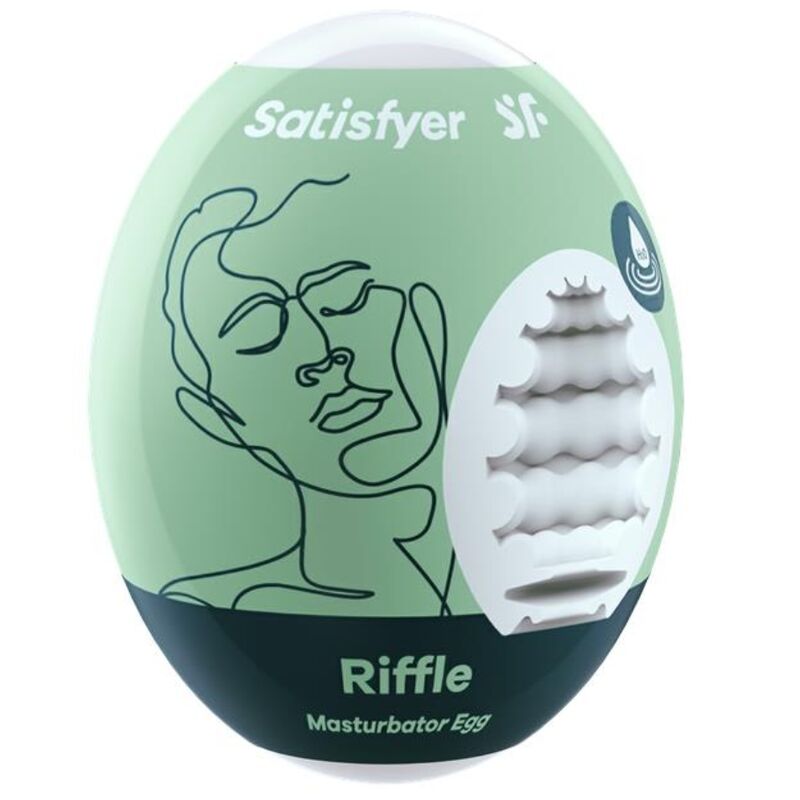 Masturbatore uomo Satisfyer ovetto riffle