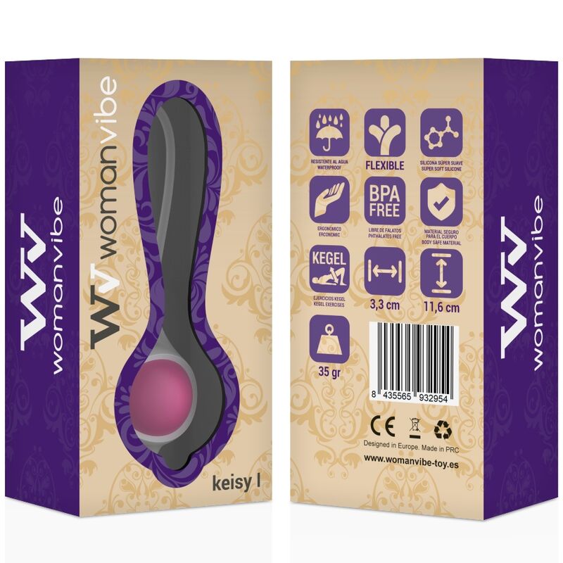 Palline vaginali Womanvibe keisy I rosa