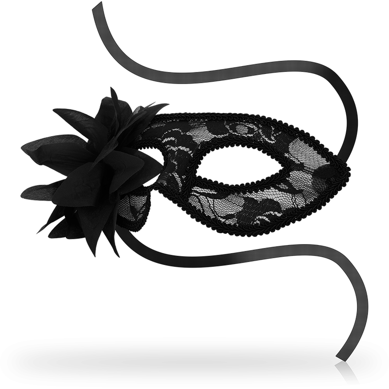 OHMAMA - MASQUES MASQUES EN DENTELLE NOIRE ET FLEURS