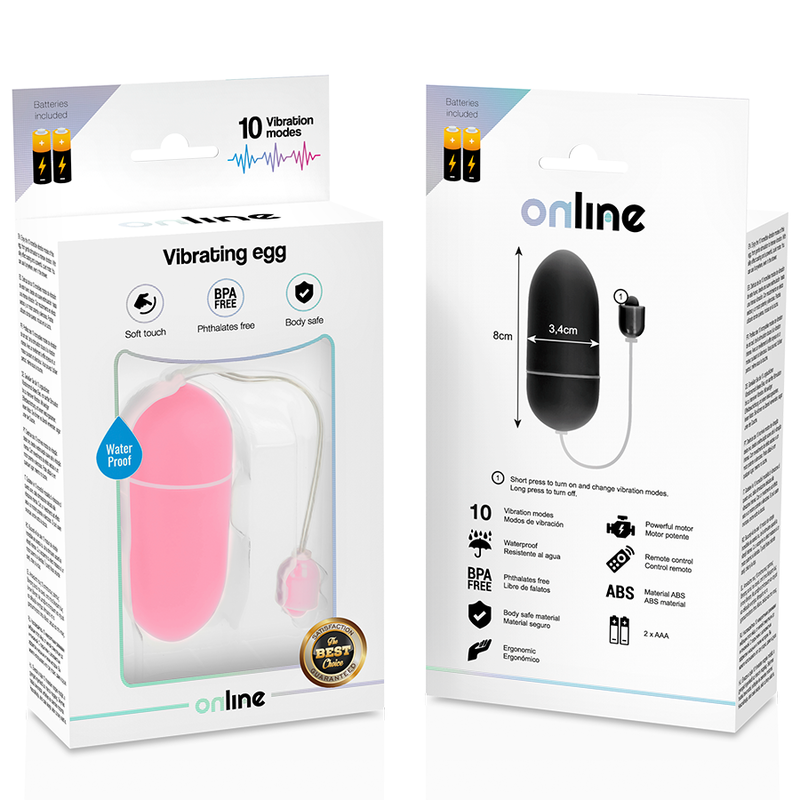 Ovetto vibrante - Online rosa impermeabile