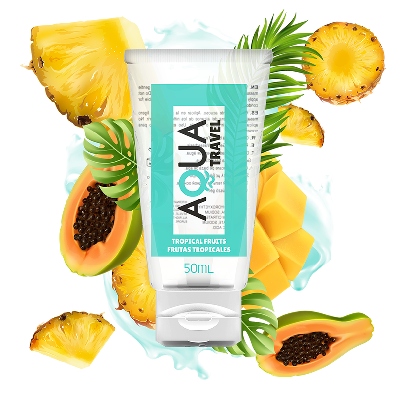 Lubrificante ad Acqua Aqua Travel Frutta Tropicale 50 ml