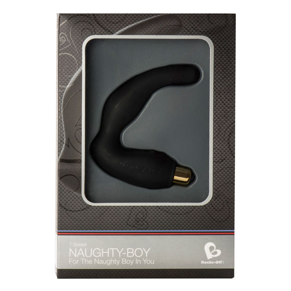 Masseur vibrant naughty-boy 7 vitesses noir