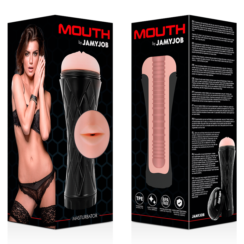 Masturbateur masculin - Jamyjob bouche noir