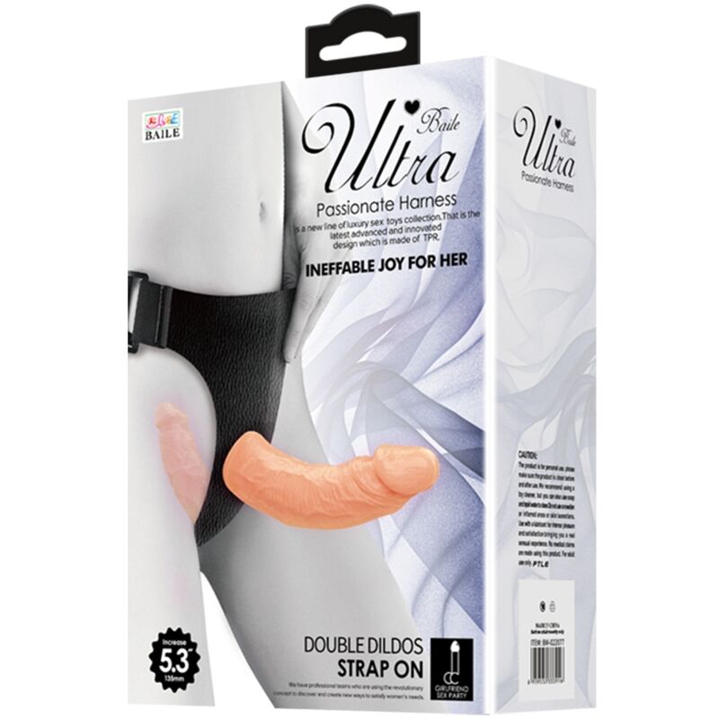 Baile imbracatura ultra passionata con doppio dildos strap on