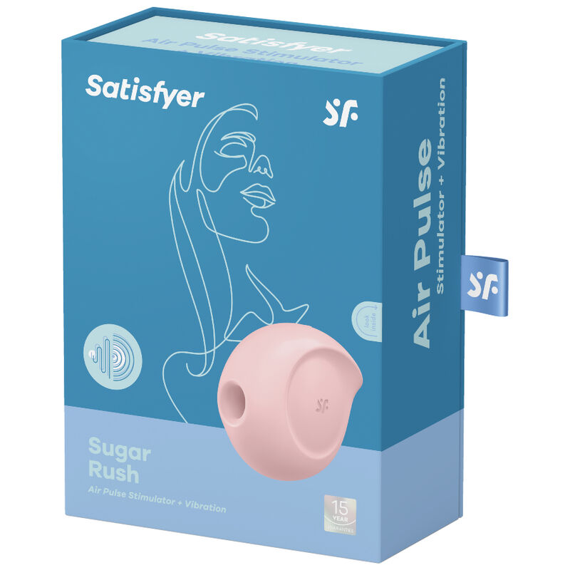 Succhia Clitoride Satisfyer Sugar Rush Rosa