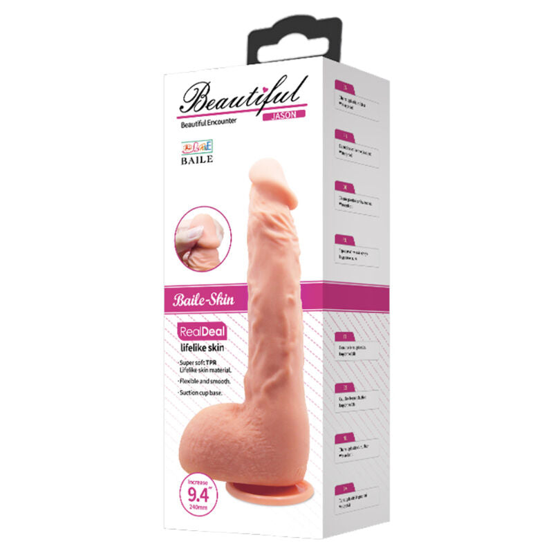 Vibreur réaliste Bonny Baile 24 cm