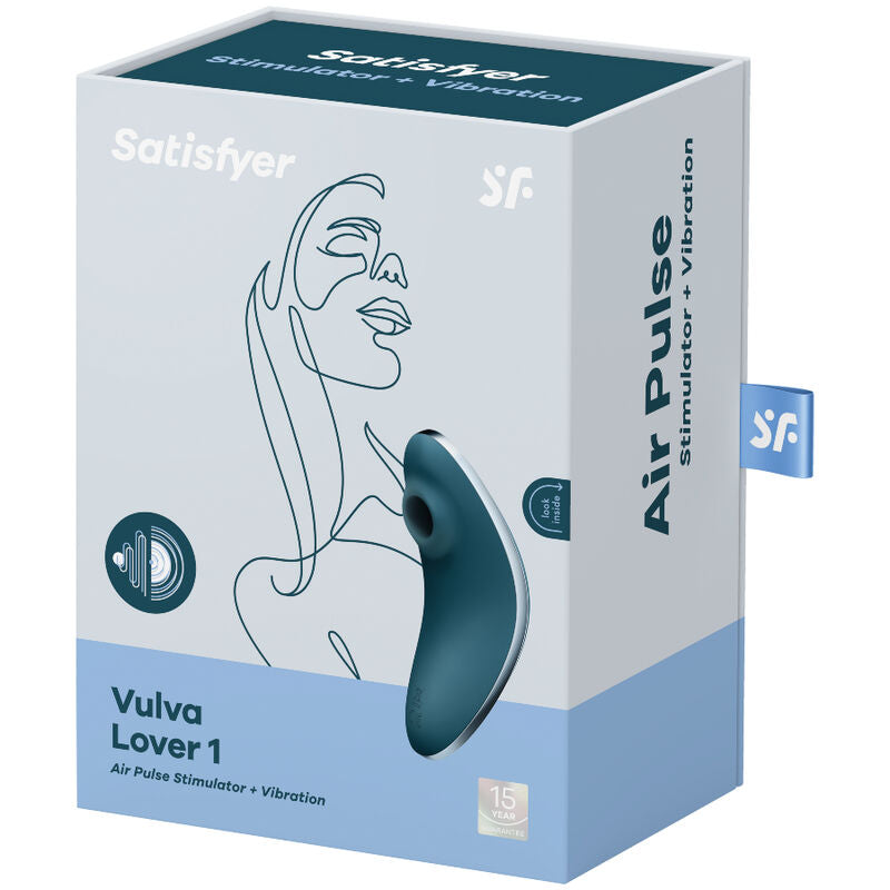 Succhia Clitoride Satisfyer Vulva Lover 1 Blu