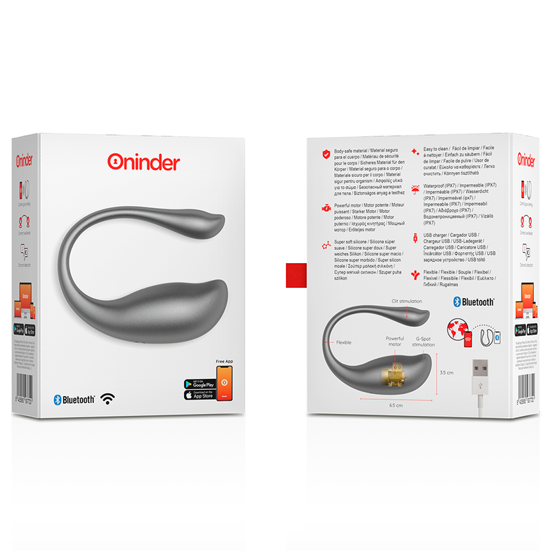 Oninder vibrating egg black - free app
