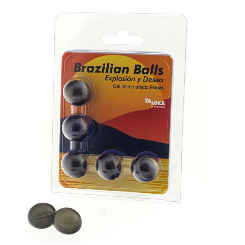 Taloka - 5 palline brasiliani gel emozionante effetto fresco