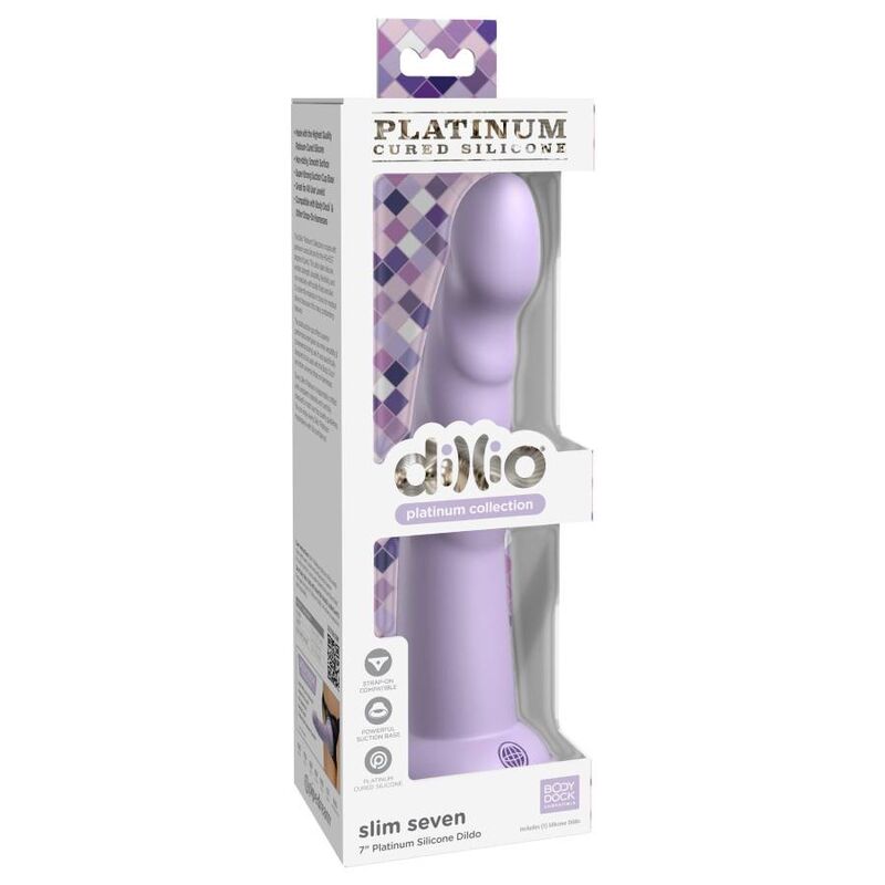 Dildo Dillio Slim Seven Lilla