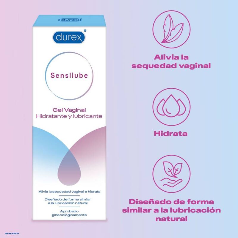 Durex sensilube gel lubrificante idratante 40 ml