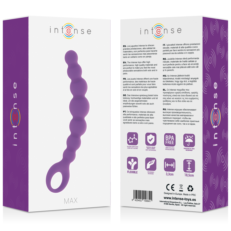 Perles anales intenses max violet