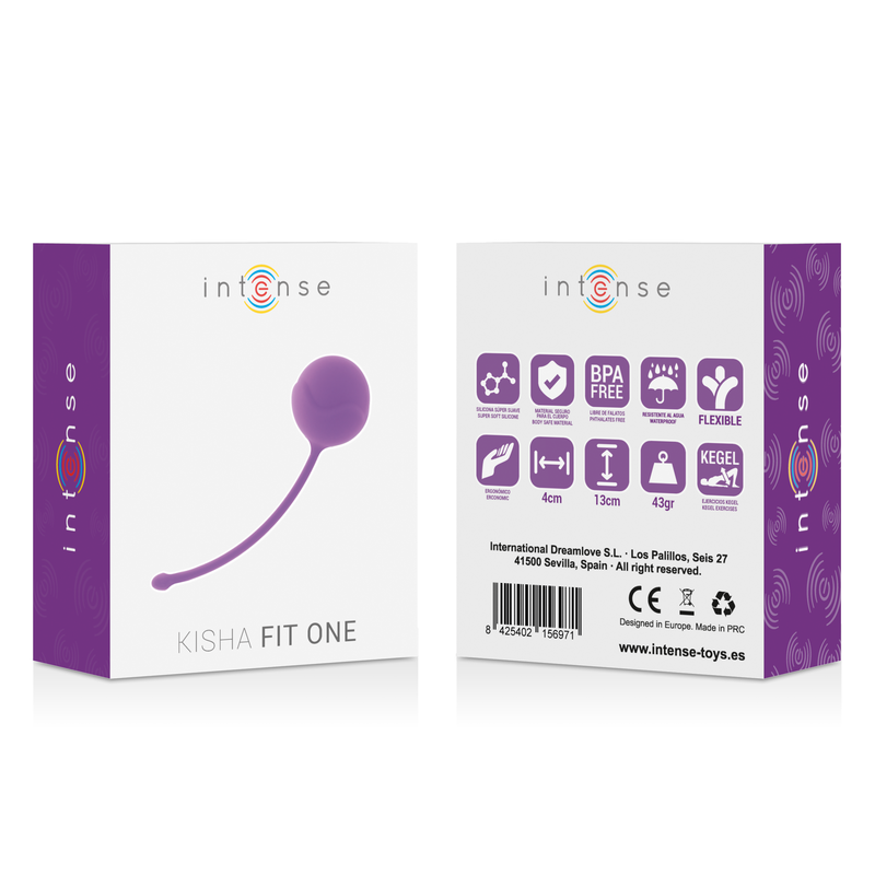 Palline vaginali Intense kisha fit one viola