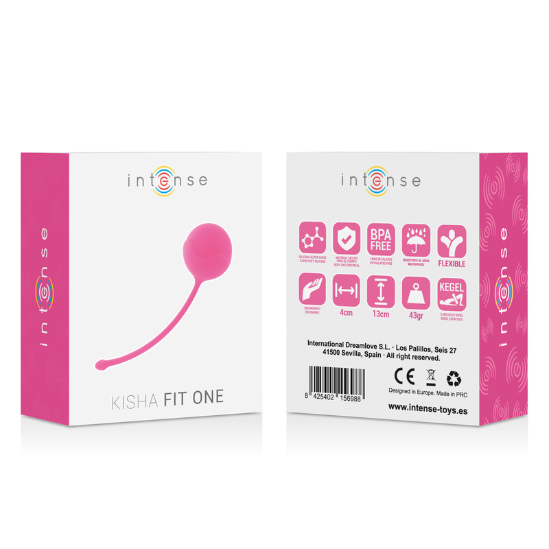Balles vaginales Intense Kisha Fit One rose