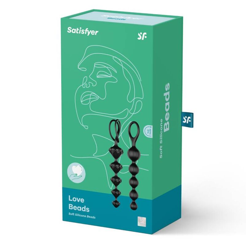 Satisfyer love beads - nero