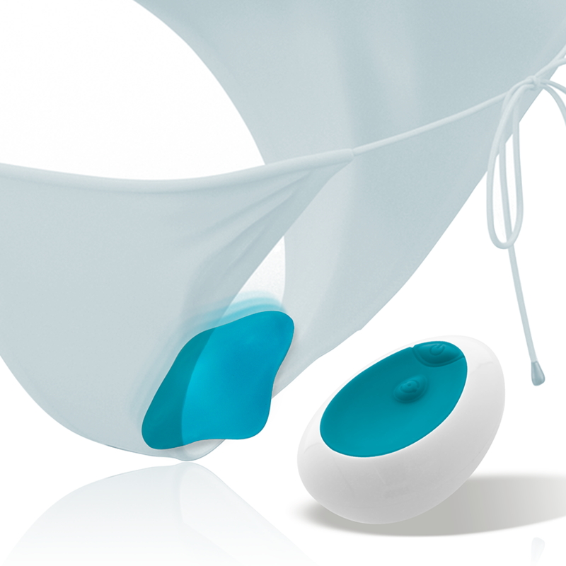 Samantha Pantie Control Remoto Azul