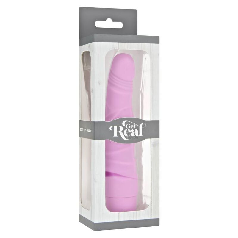Soyez réelle - mini vibromasseur classique fin rose