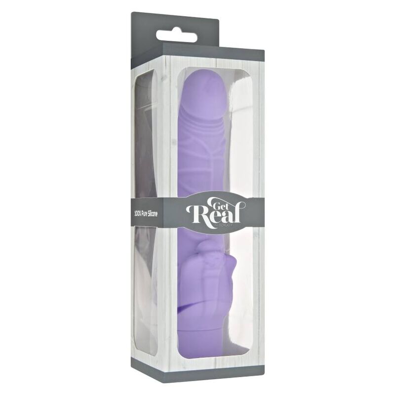 Soyez réaliste – vibromasseur stimulateur classique violet