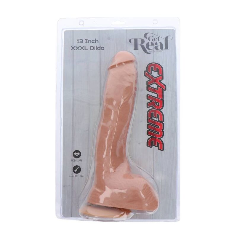 Fais-toi plaisir - godemichet extrême XXXL 34 cm couleur peau