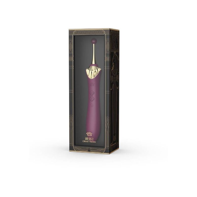 Zalo - bess 2 clitoral massager purple
