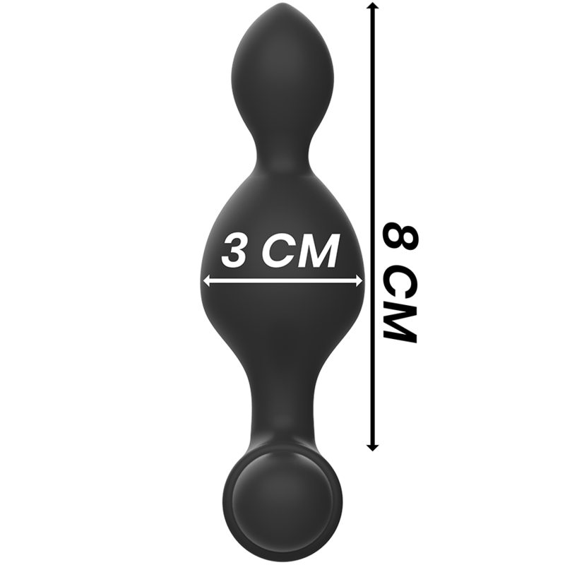 PLUG ANALE IN SILICONE PICCOLO TUCKER CON TELECOMANDO