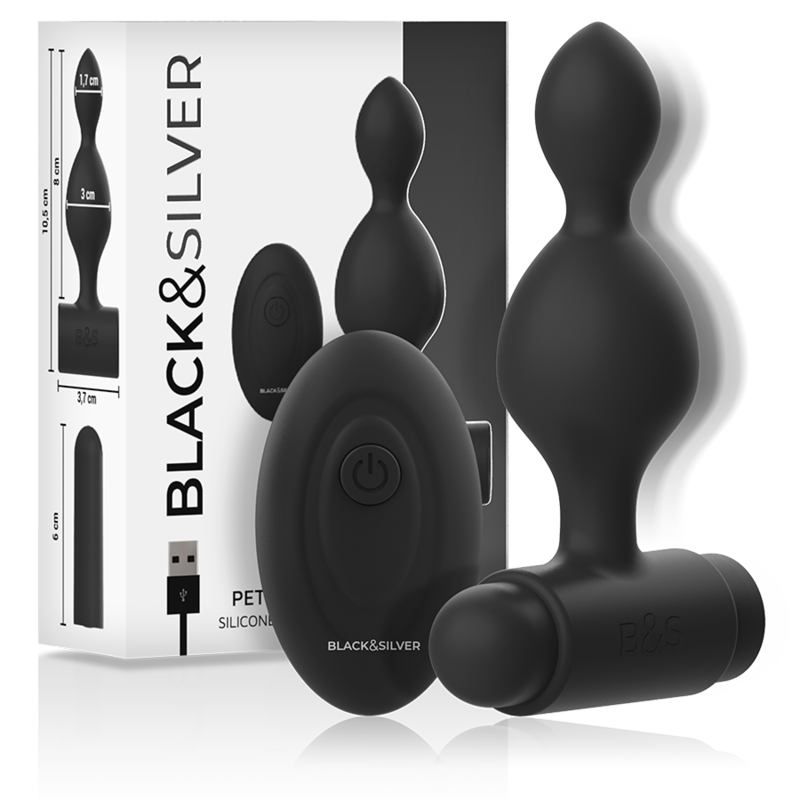 PLUG ANALE IN SILICONE PICCOLO TUCKER CON TELECOMANDO